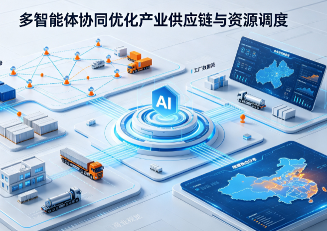 清水河县AI 智能体 Geo 优化重塑产业链空间调度体系，打通仓储运输全链路